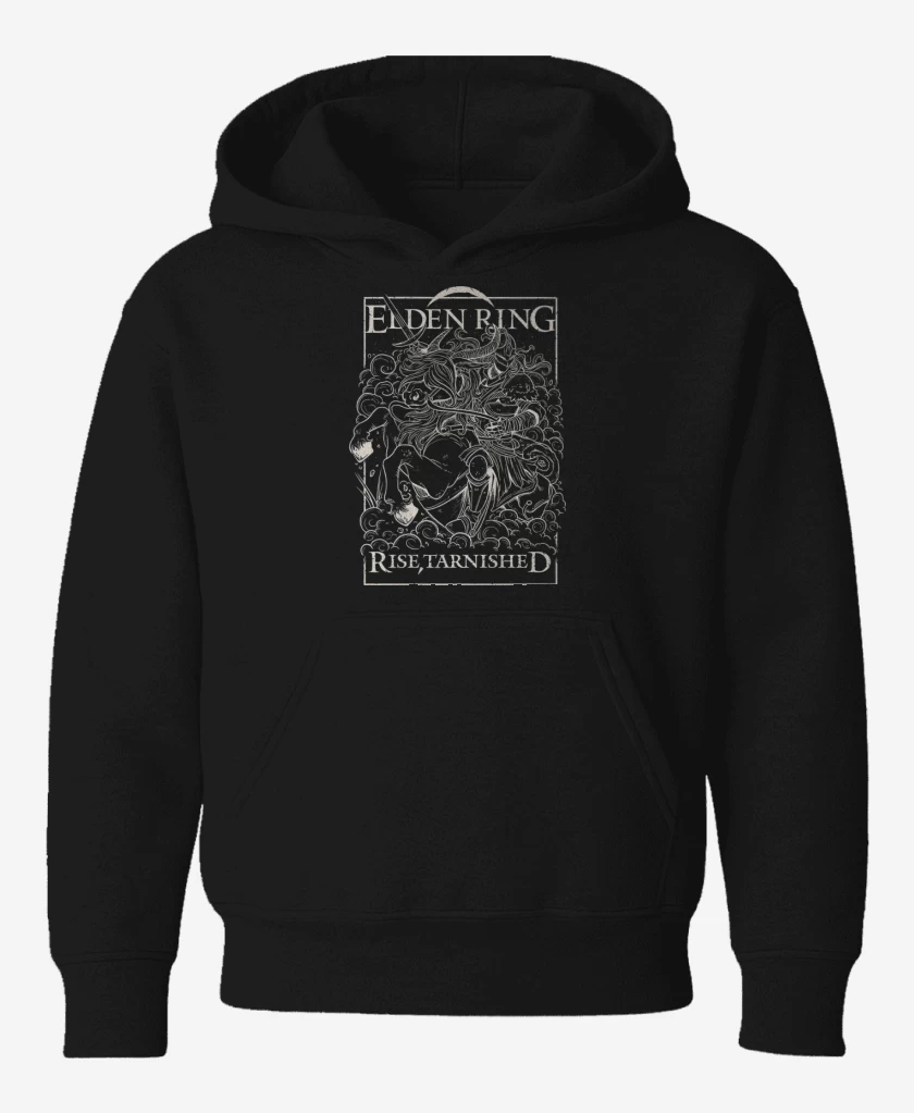 Poleron de niño Negro de Rise Tarnished