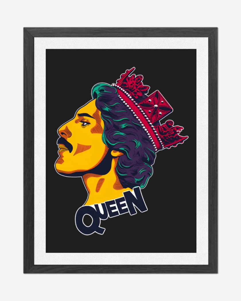 Cuadro decorativo Queen Mercury
