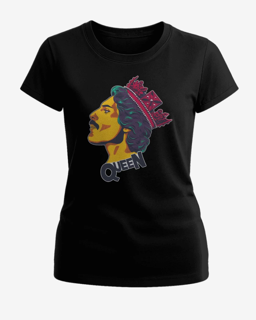 Polera de Mujer Negro de Queen Mercury