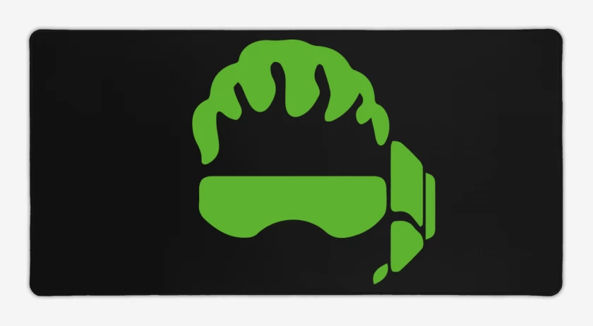 Mouse pad Gamer Negro de Lucio