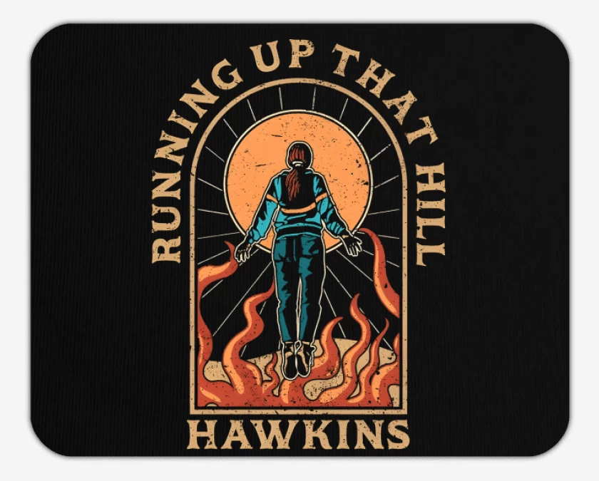 Mousepad Running Up Hawkins