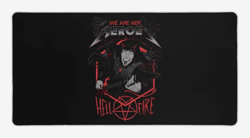 Mouse pad Gamer Héroe de Hawkins 
