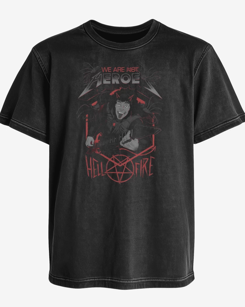 Polera desgastada Héroe de Hawkins 