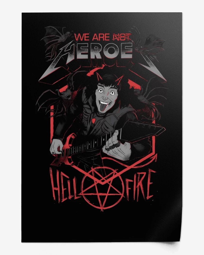 Print Héroe de Hawkins 