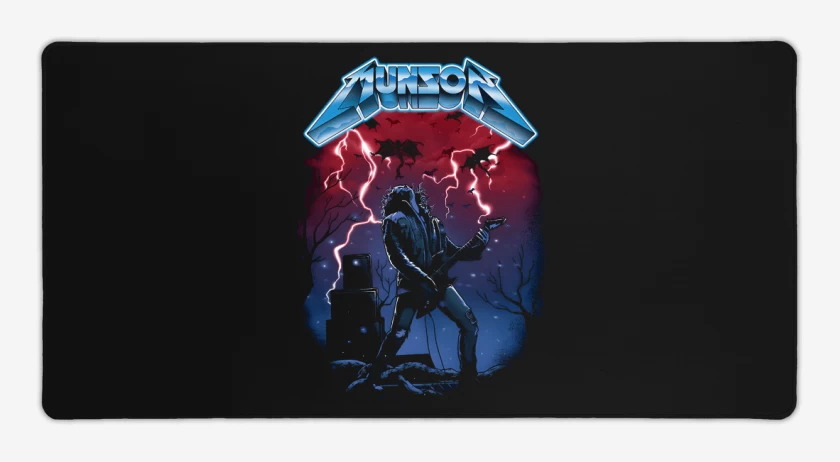 Mouse pad Gamer Negro de Munson