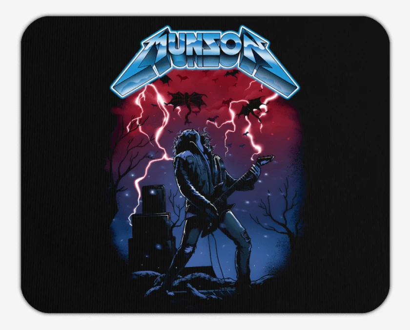 Mousepad Negro de Munson