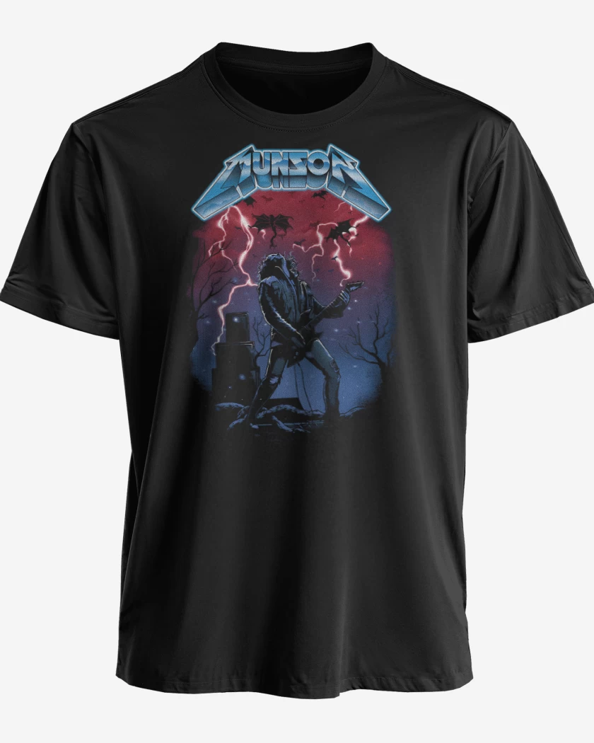 Polera premium Negro de Munson
