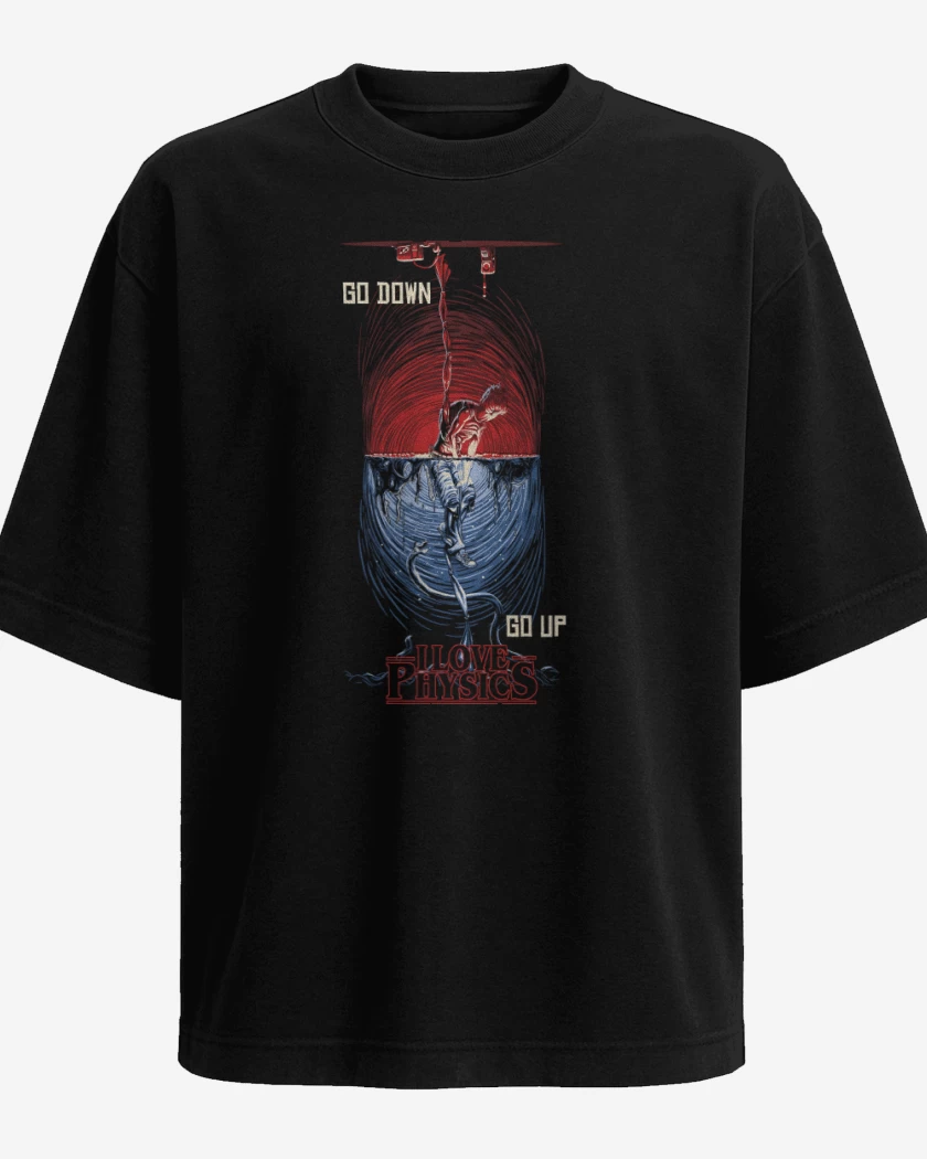 Polera Oversize I Love Physics