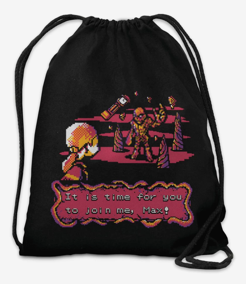 Mochila Negro de Vecna 8Bits