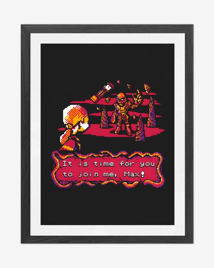 Cuadro decorativo Vecna 8Bits