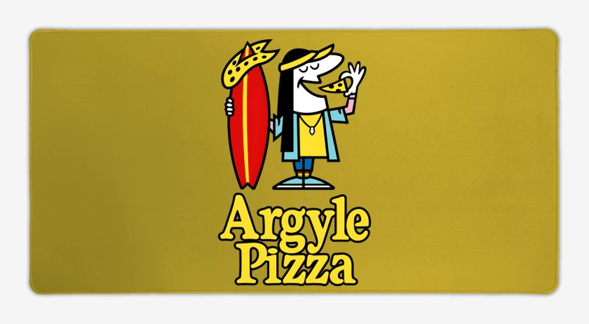 Mouse pad Gamer Argyle Pizza