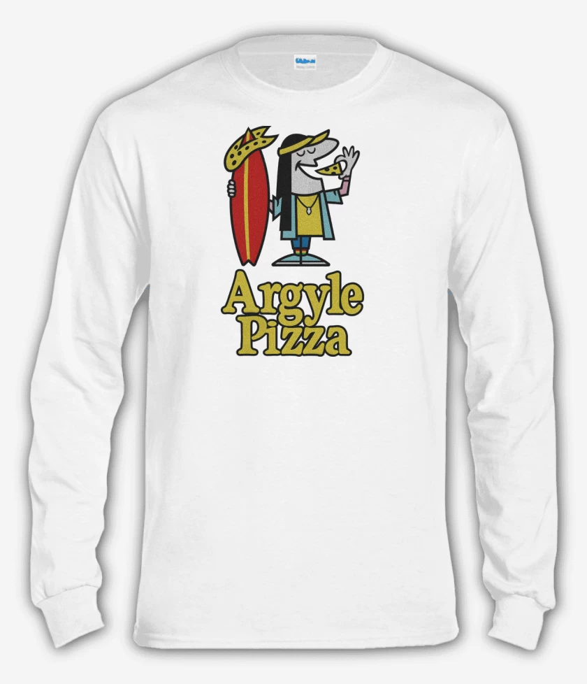 Polera manga larga Argyle Pizza