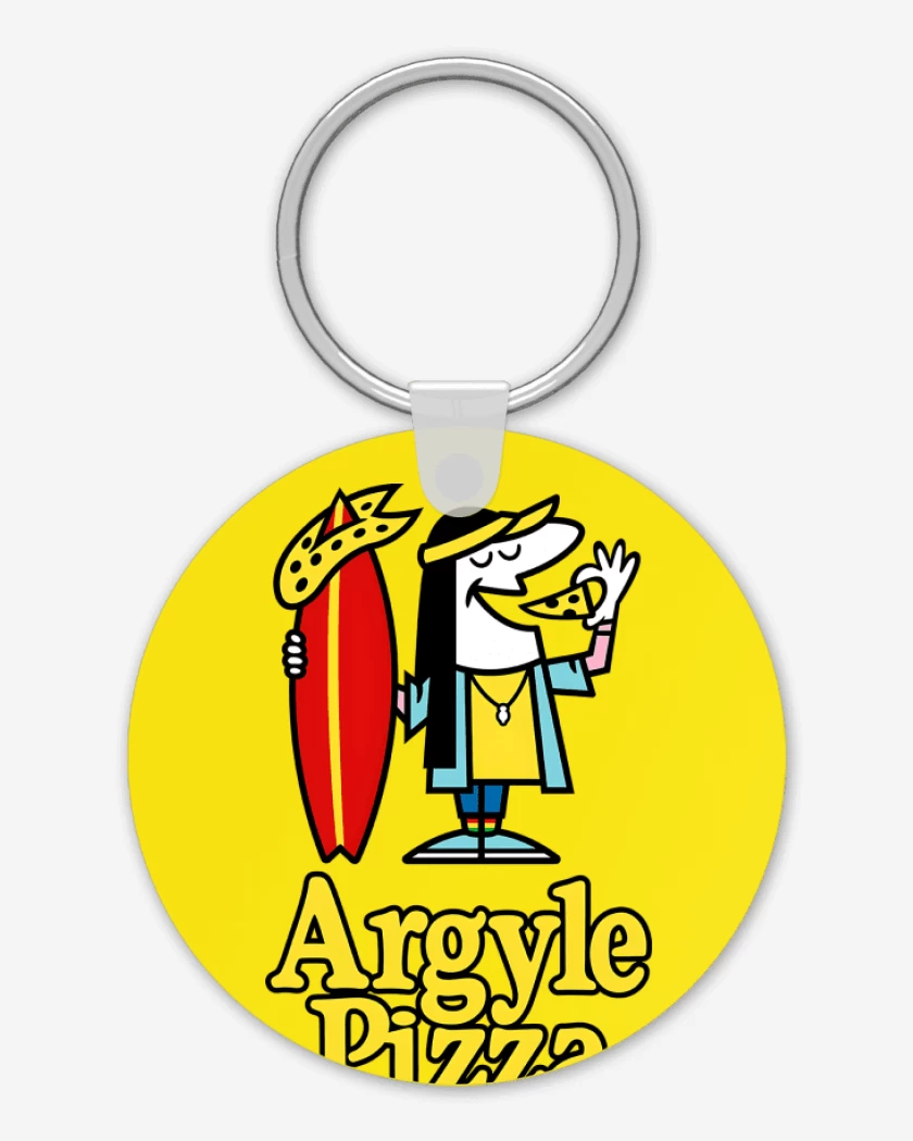 Llavero Argyle Pizza