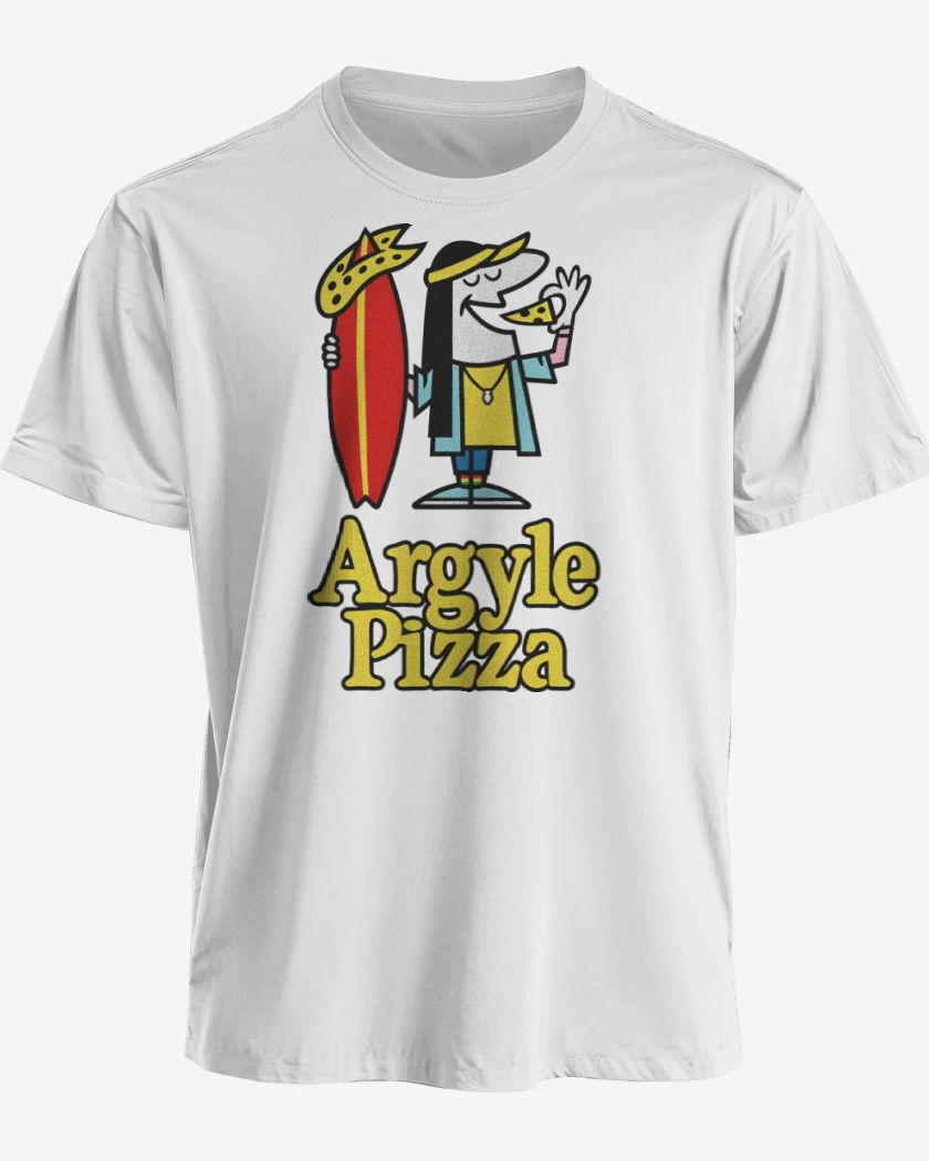 Polera premium Blanco de Argyle Pizza