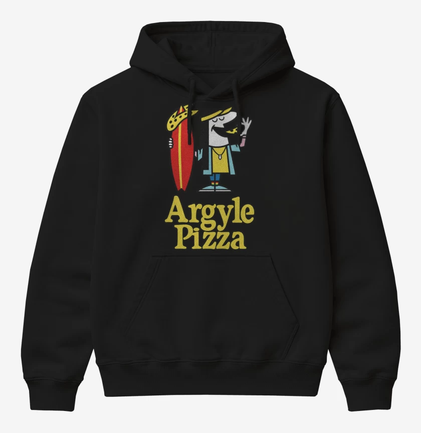 Poleron Canguro básico Argyle Pizza