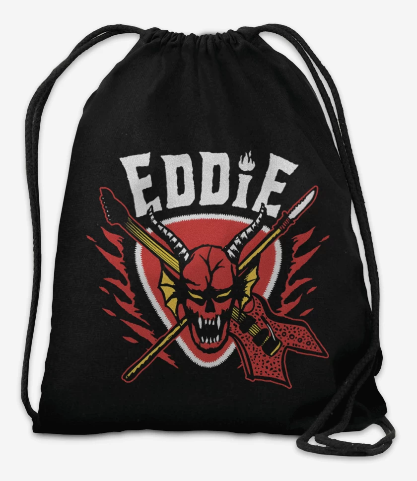 Mochila Negro de Eddie Hellfire