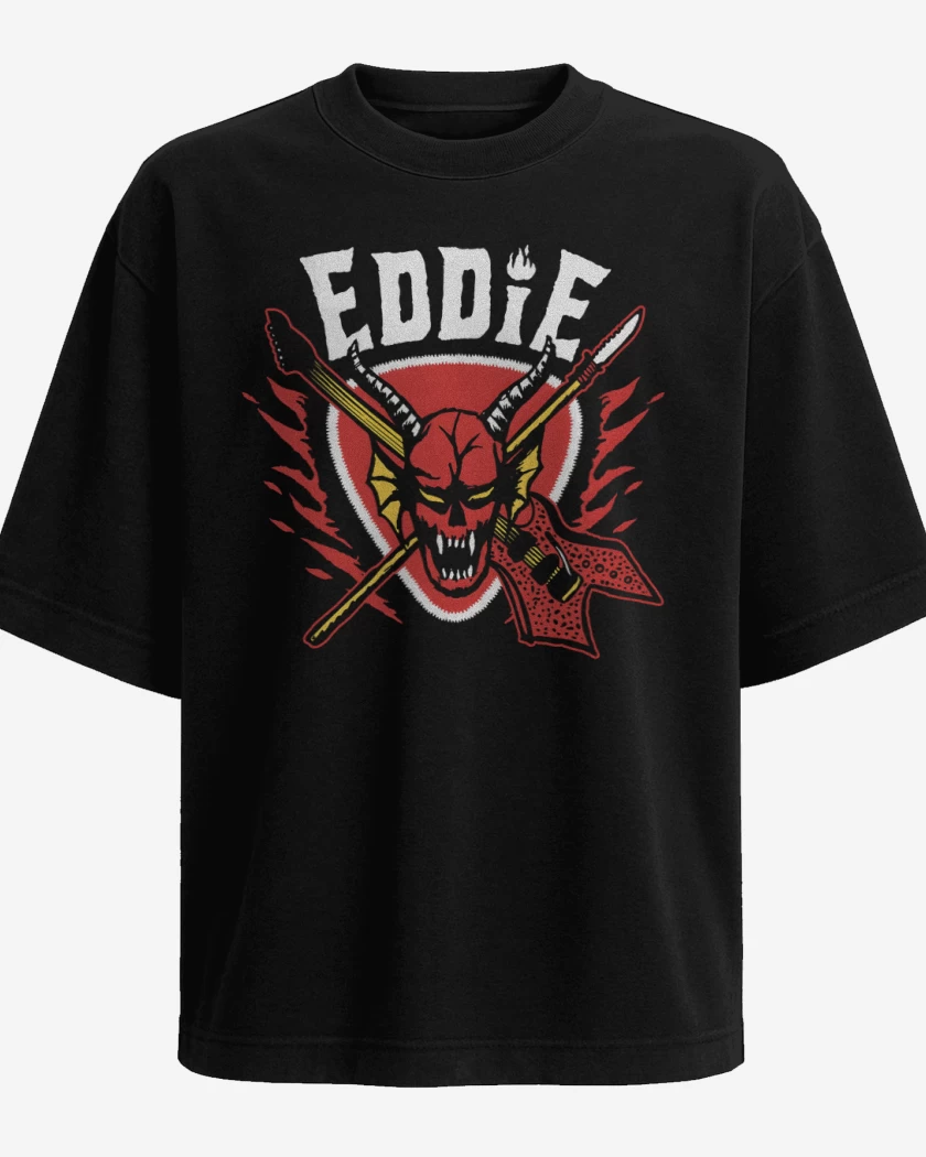 Polera Oversize Eddie Hellfire