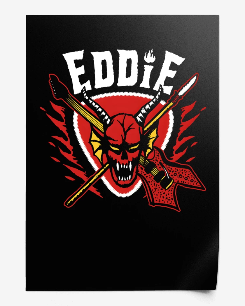Print Eddie Hellfire
