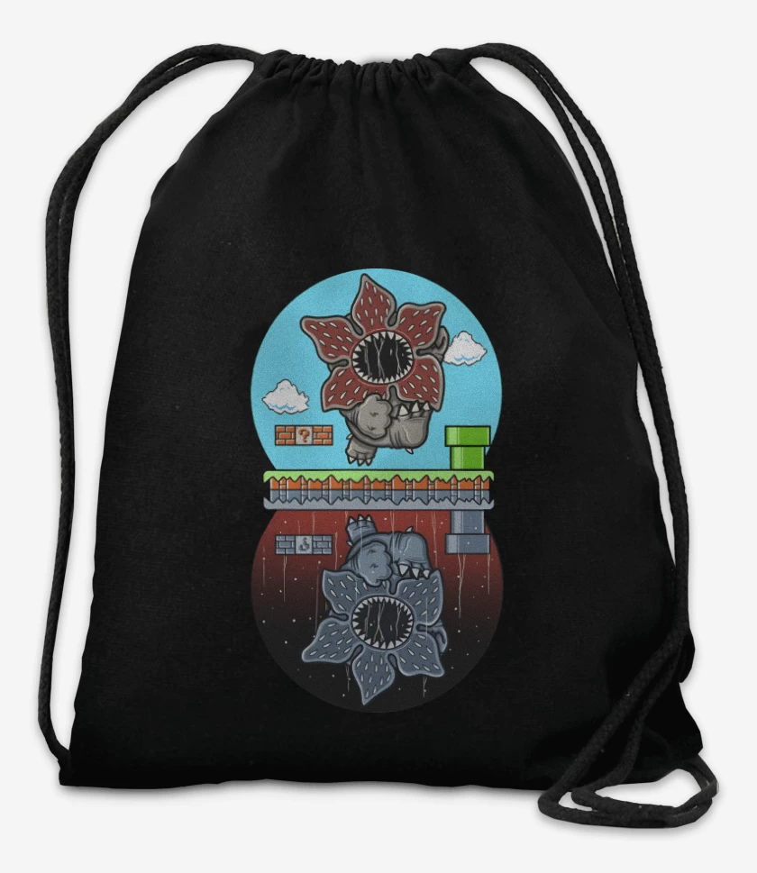 Mochila Negro de Super Upside Down