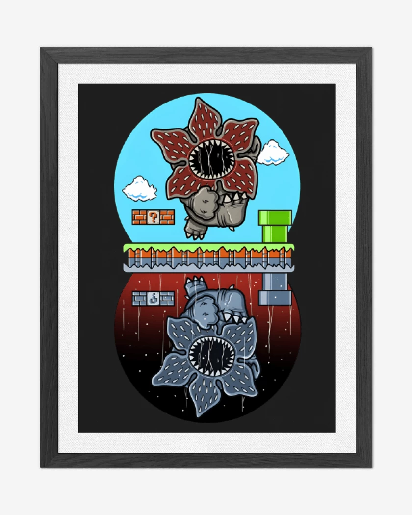 Cuadro decorativo Negro de Super Upside Down