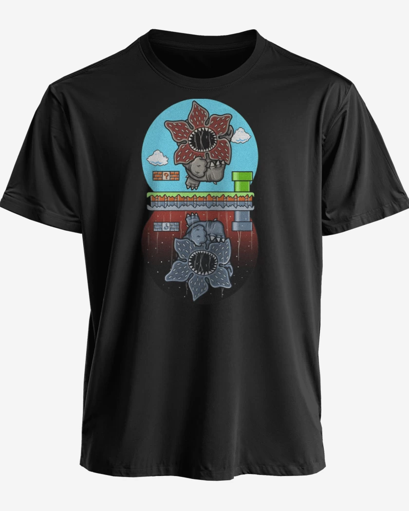 Polera premium Negro de Super Upside Down