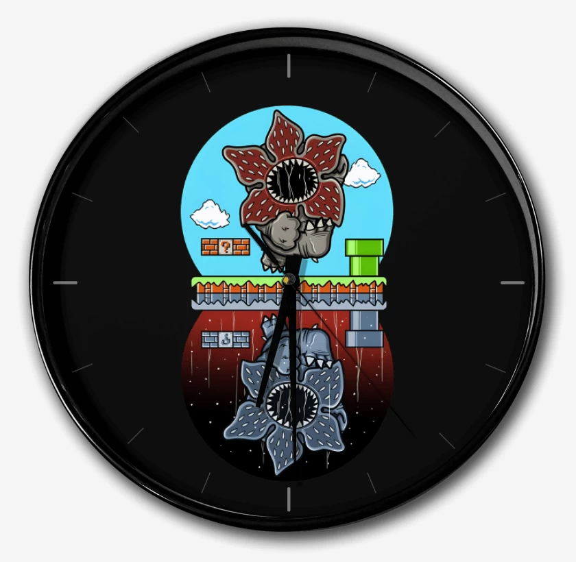 Reloj Negro de Super Upside Down