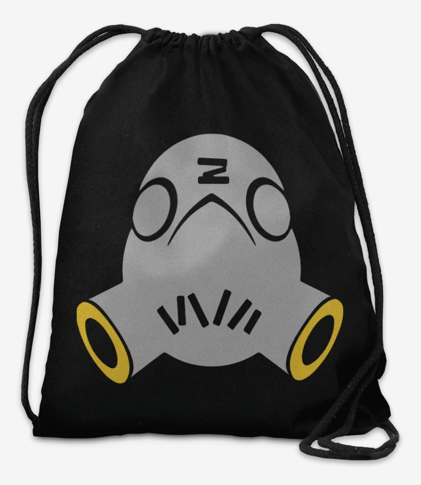 Mochila Negro de Roadhog