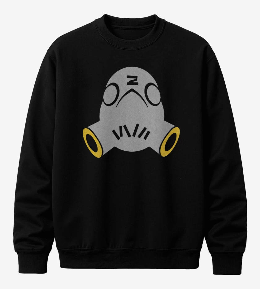 Poleron polo Negro de Roadhog