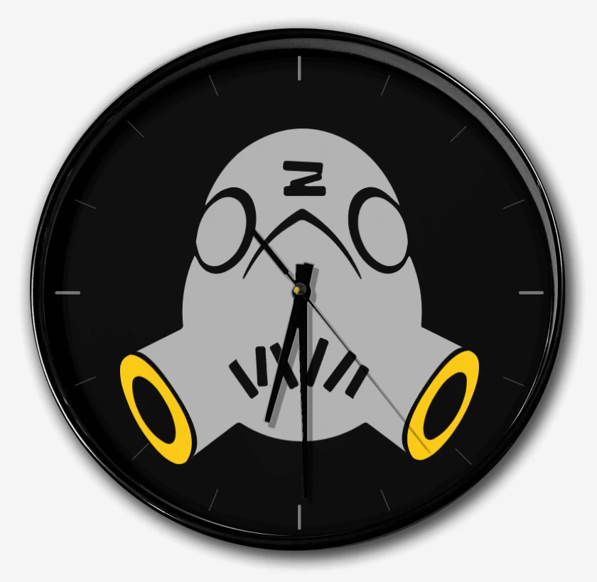 Reloj Negro de Roadhog