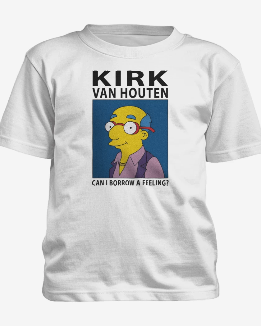 Polera de niño Blanco de Kirk van Houten