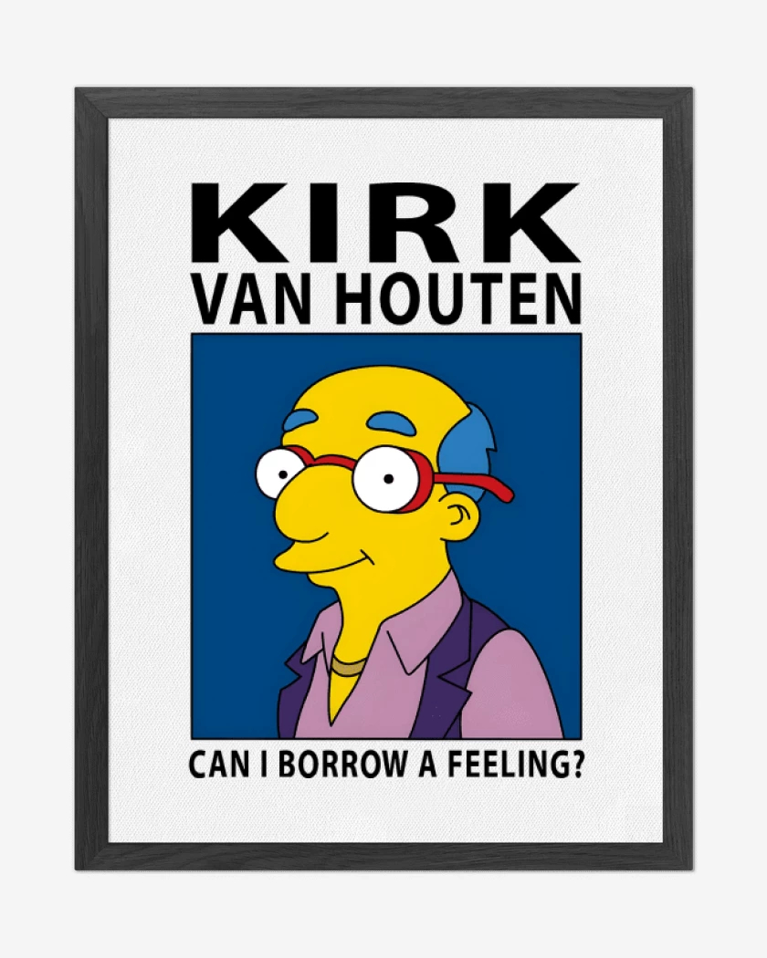 Cuadro decorativo Blanco de Kirk van Houten