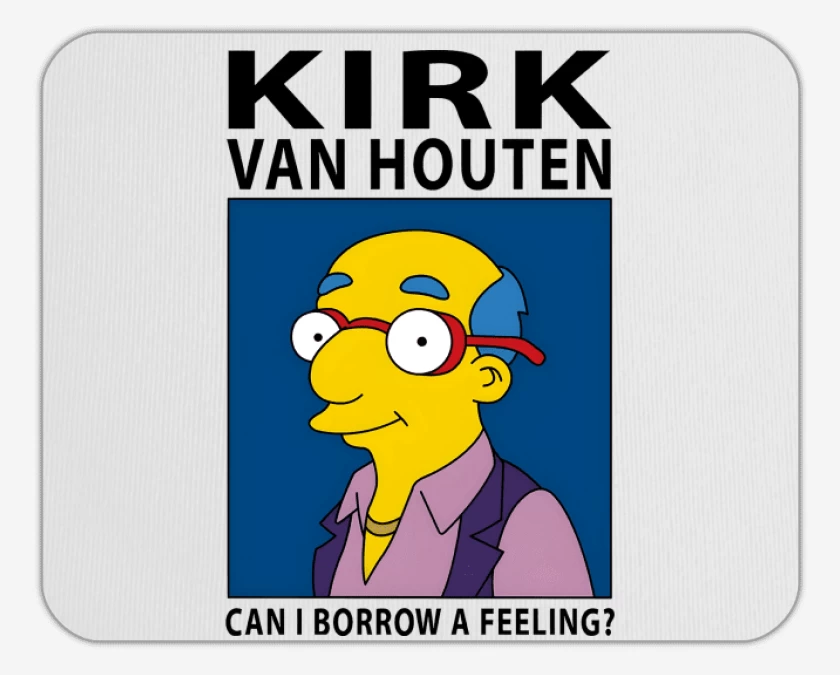 Mousepad Kirk van Houten