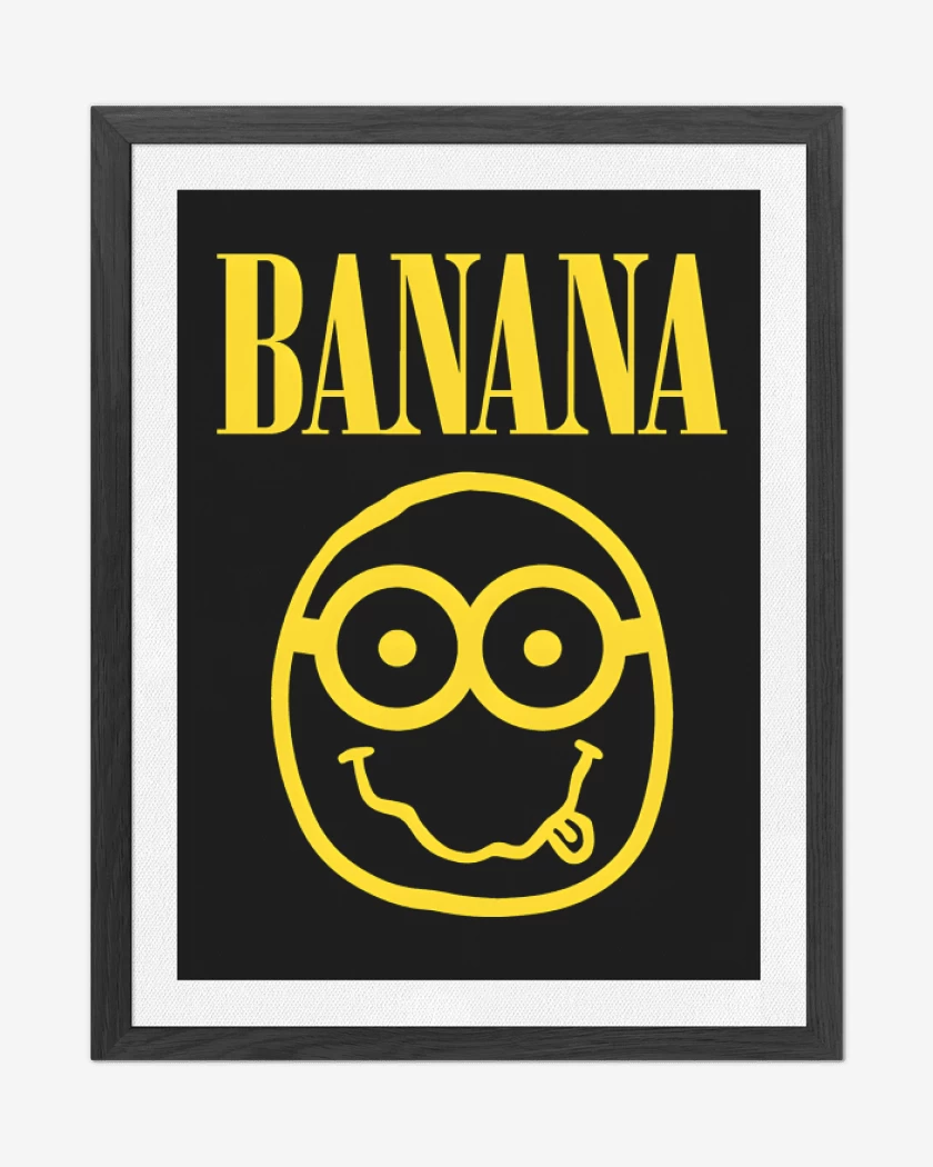 Cuadro decorativo Banana