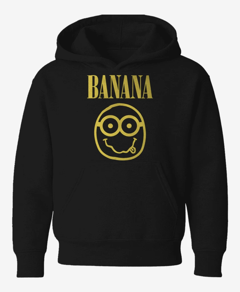 Poleron de niño Negro de Banana
