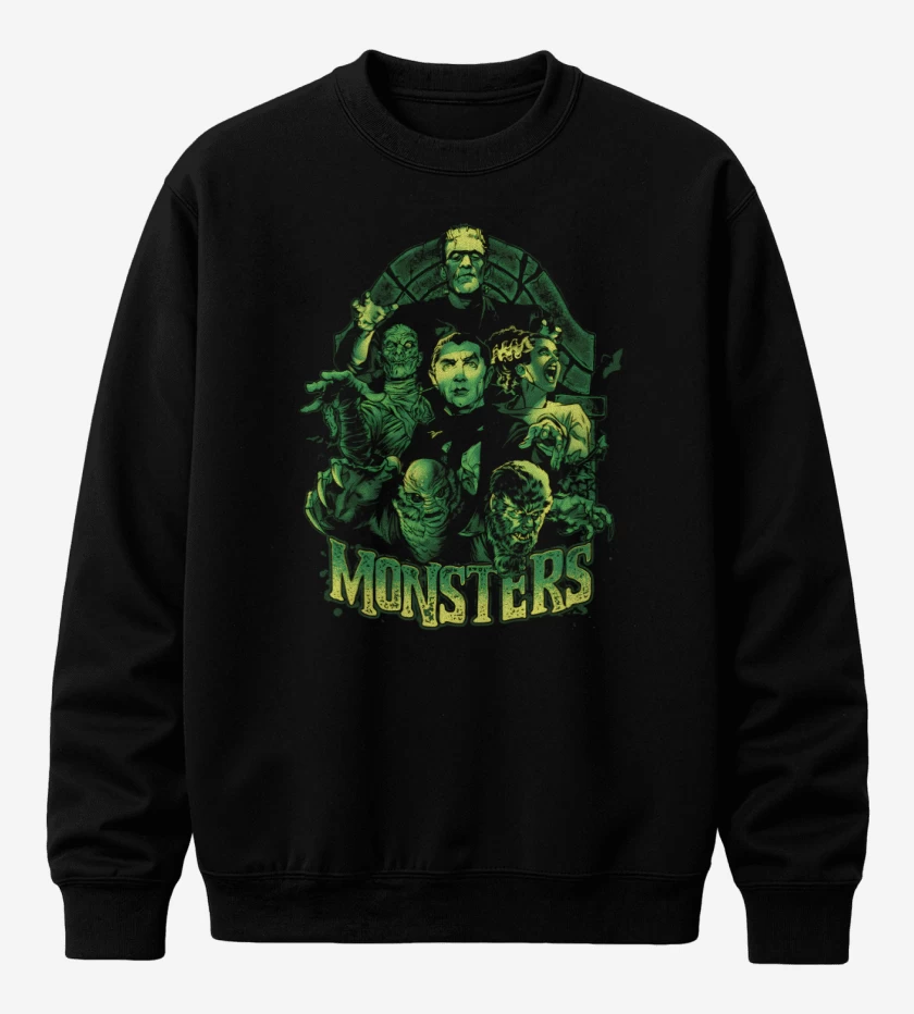 Poleron polo Monstruos Clásicos