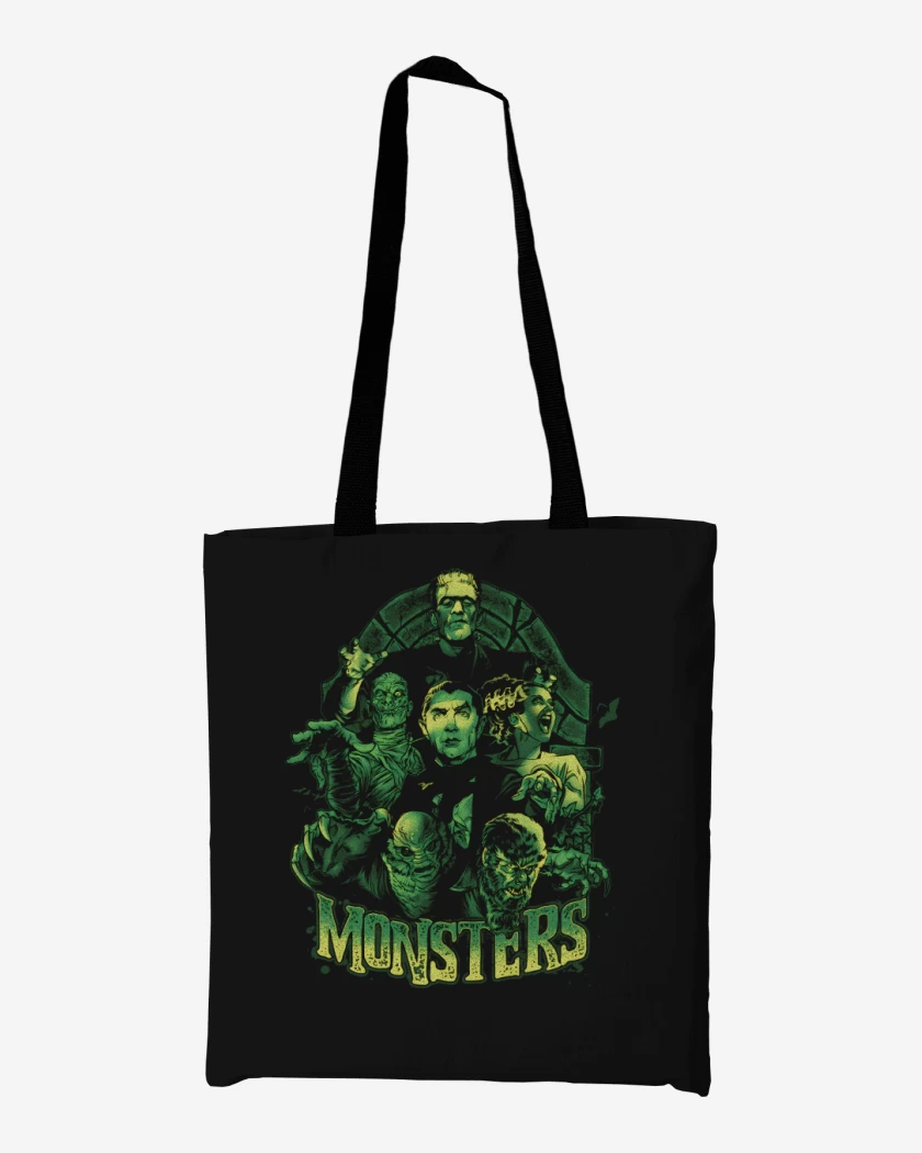 Totebag Monstruos Clásicos