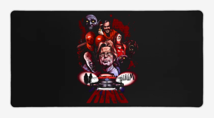 Mouse pad Gamer King Horror