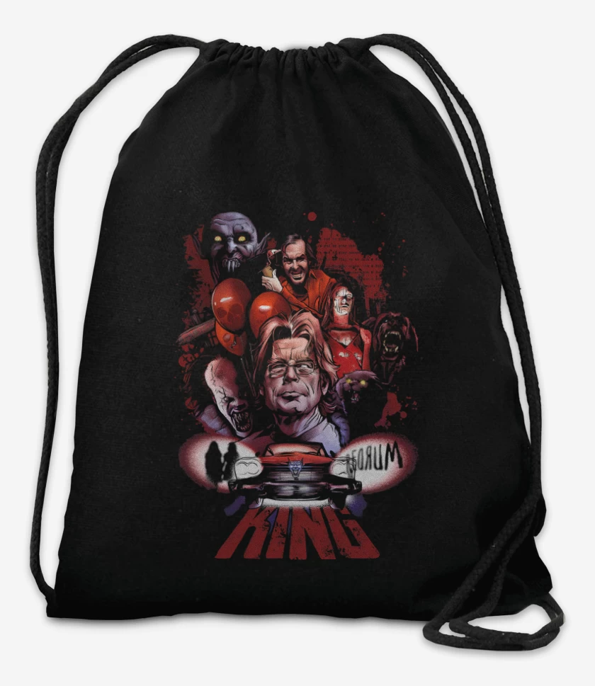 Mochila Negro de King Horror