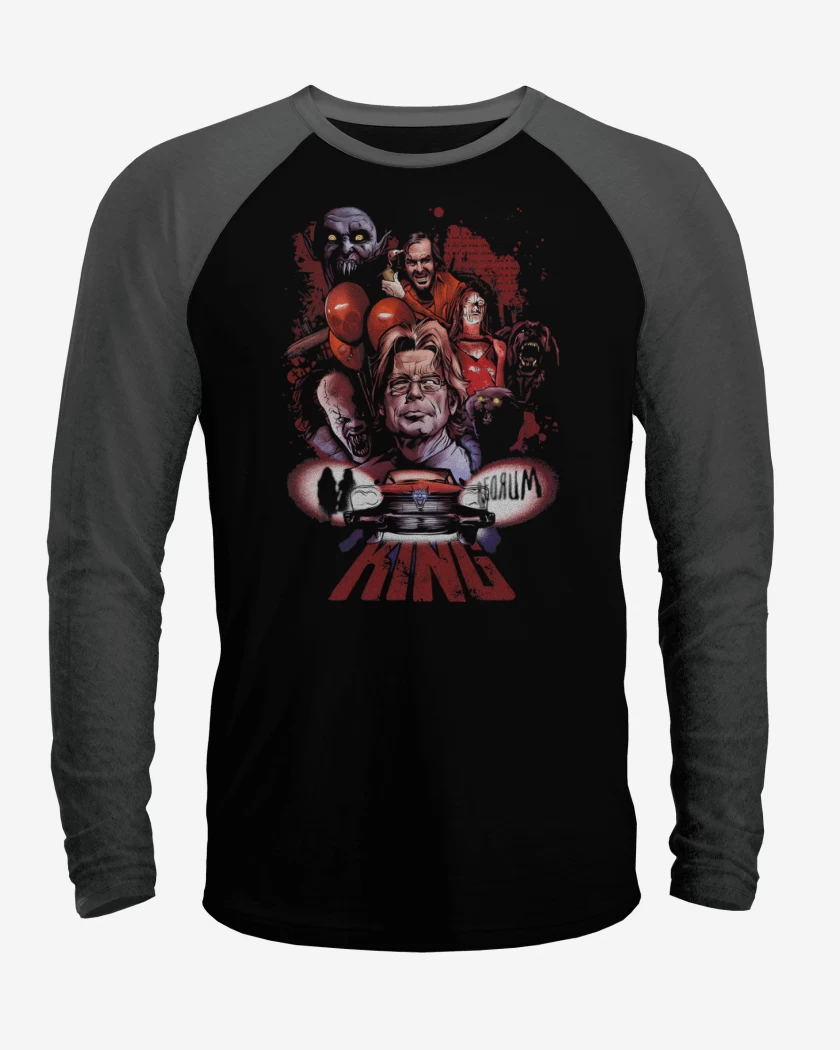 Polera Raglan King Horror