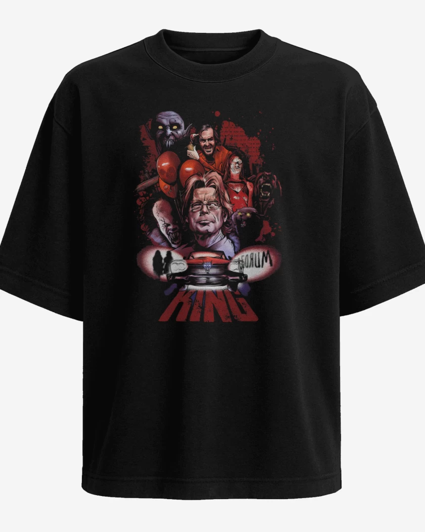Polera Oversize King Horror