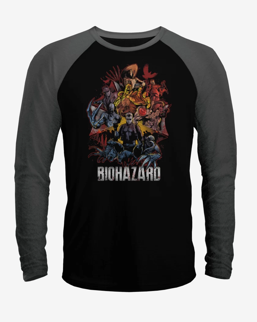 Polera Raglan Biohazard