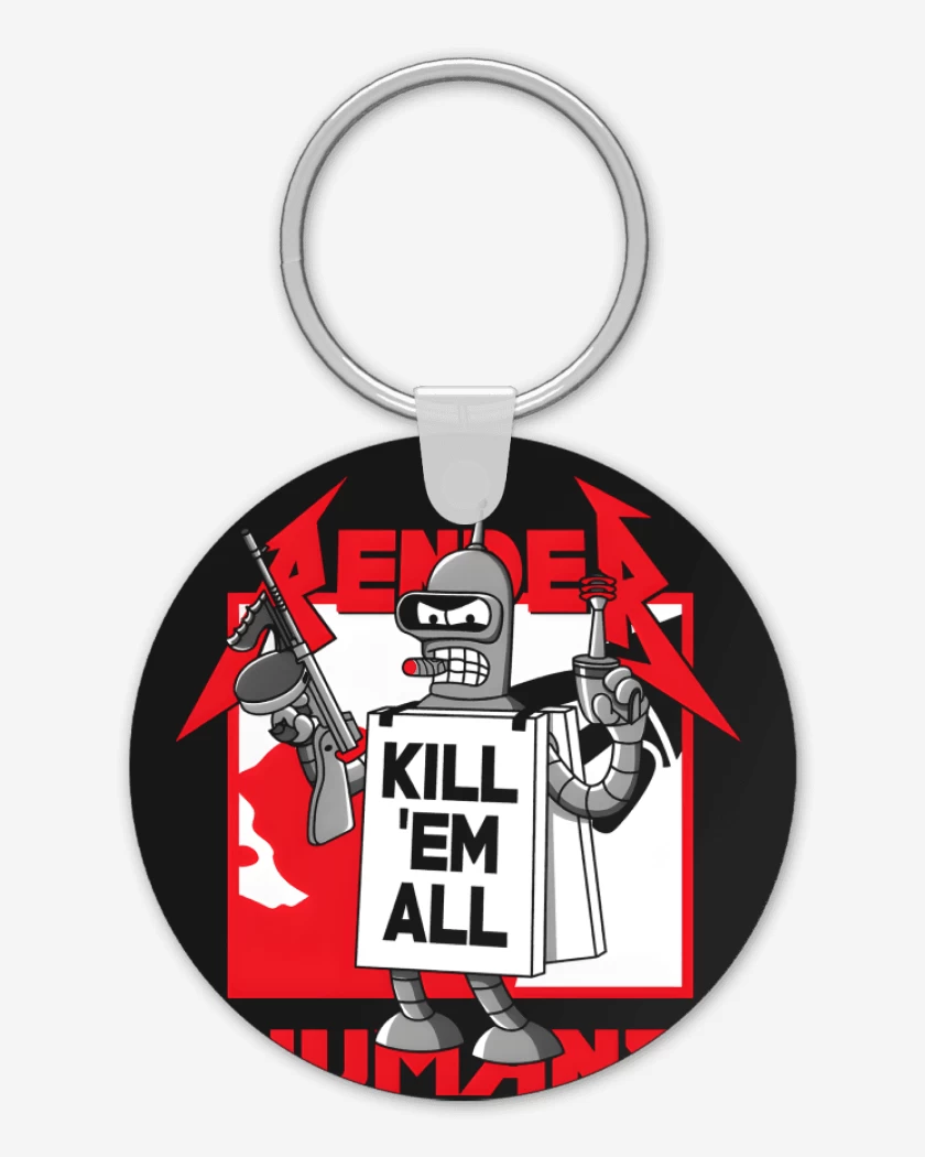 Llavero Kill Em All Humans