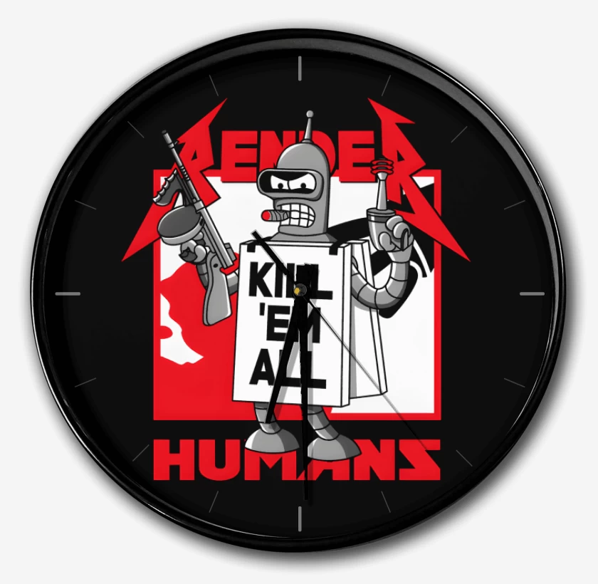 Reloj Kill Em All Humans