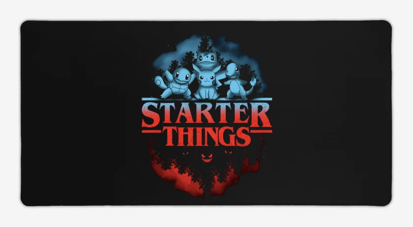 Mouse pad Gamer Negro de Starter Things