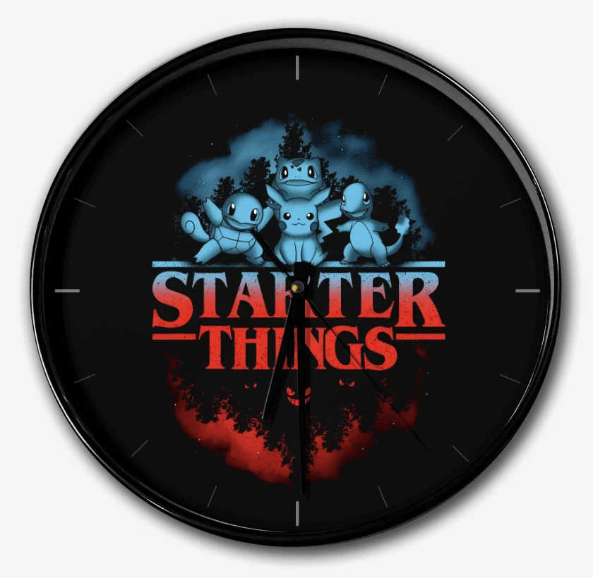 Reloj Negro de Starter Things