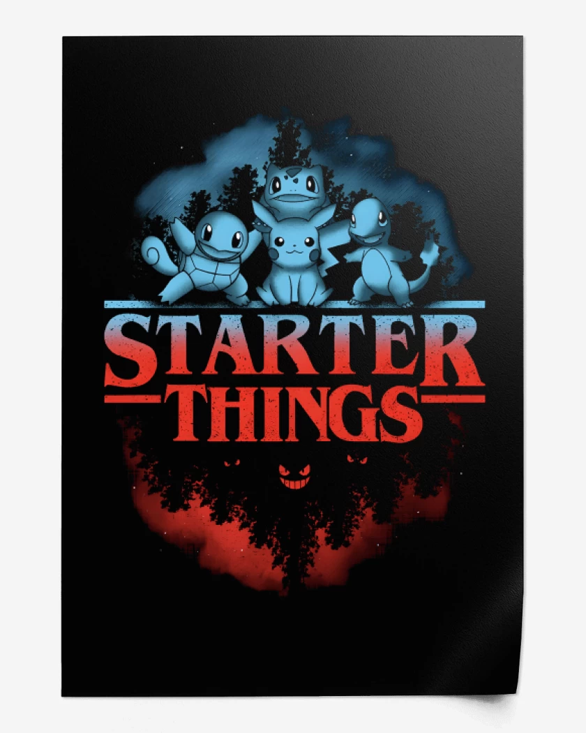Print Negro de Starter Things