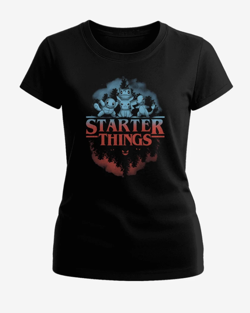 Polera de Mujer Negro de Starter Things