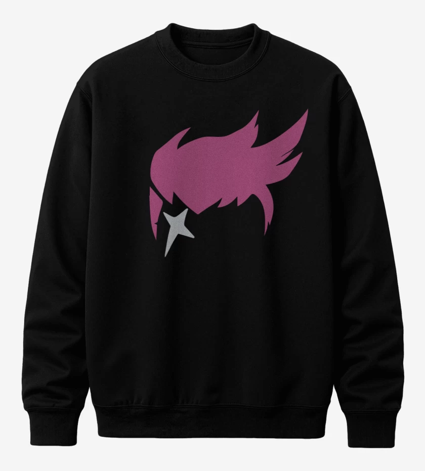 Poleron polo Negro de Zarya