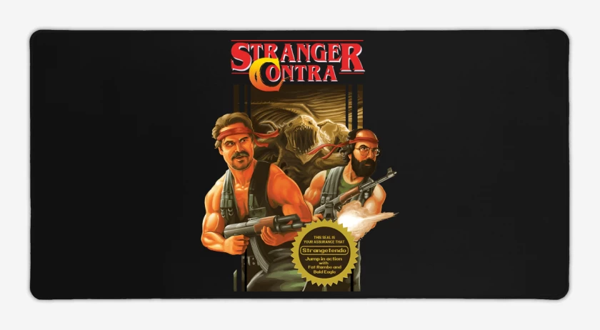 Mouse pad Gamer Stranger Contra
