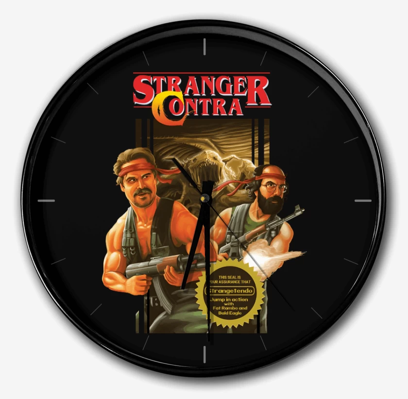 Reloj Negro de Stranger Contra